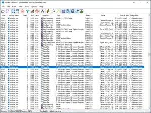 Process Monitor Screenshot