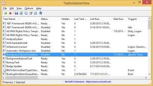TaskSchedulerView Screenshot