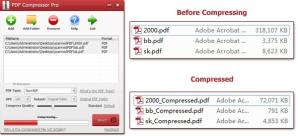 PDF Compressor Screenshot