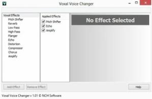 Voxal Voice Changer Screenshot