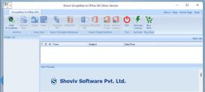 Shoviv GroupWise to Office 365 Migration Tool Screenshot
