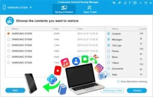 Coolmuster Android Backup Manager Screenshot