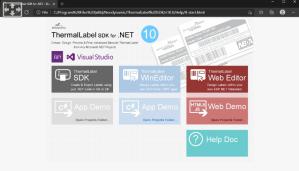 ThermalLabel SDK for .NET Screenshot