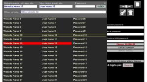 Asman Password Manager Screenshot