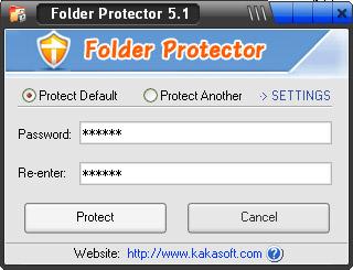 KaKa Folder Protector Screenshot