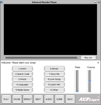 Advanced Karaoke Player Screenshot