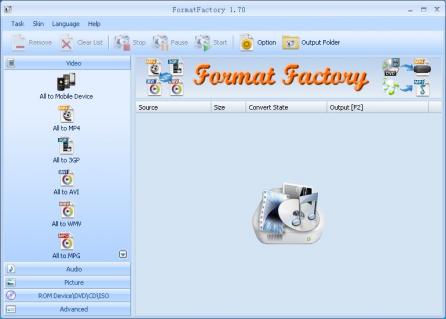 FormatFactory Screenshot