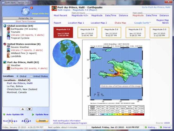 Weather Display screenshot