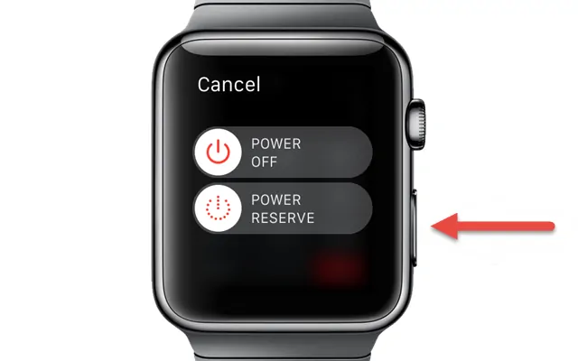 Apple Watch force quit