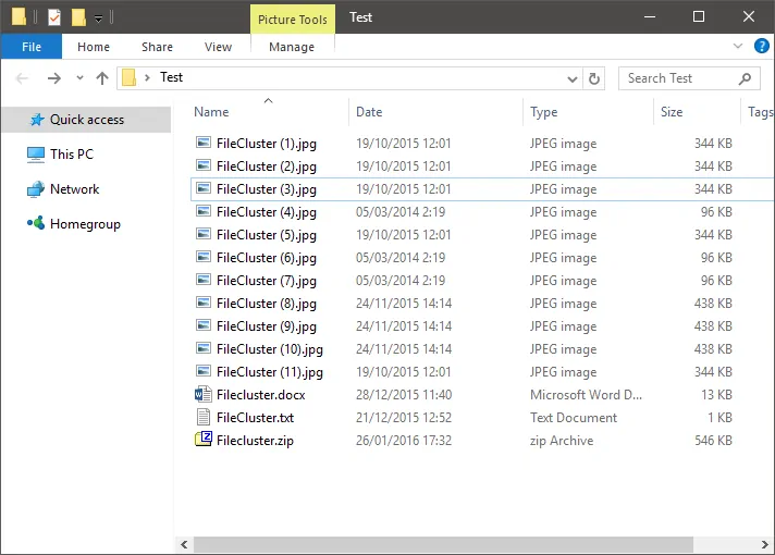 Batch Renaming File Explorer