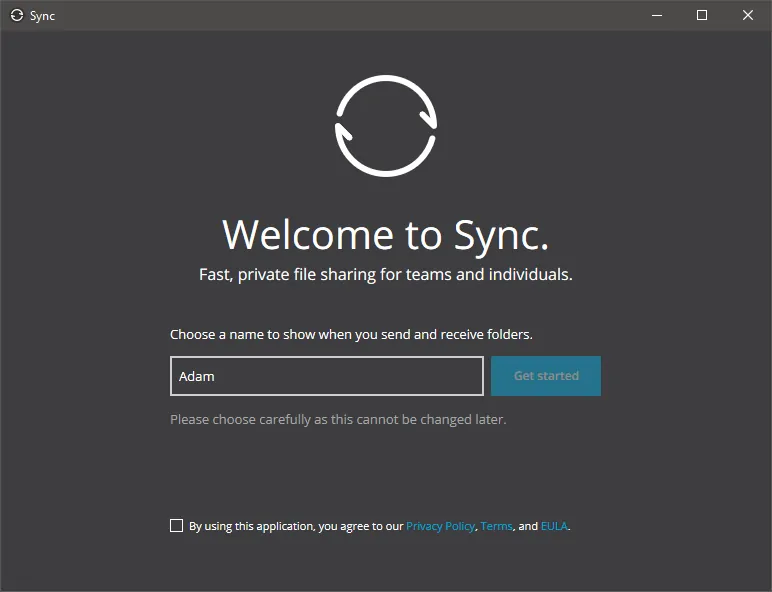 BitTorrent Sync Welcome