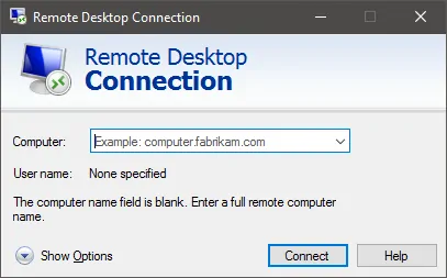 Remote Desktop Main