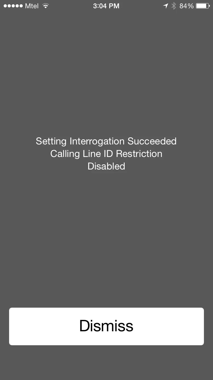 iPhone Anonymize outgoing call