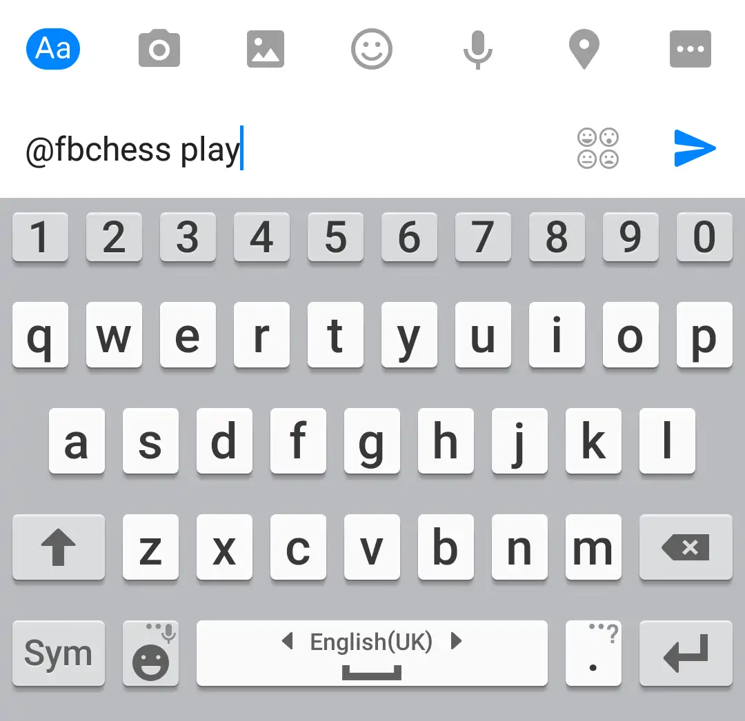 2 - Facebook Messenger Chess
