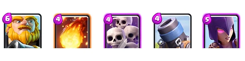Clash Royale types of cards