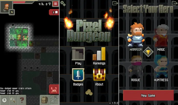 Pixel dungeon