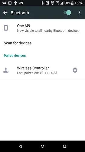 connect a PS4 controller to your Android