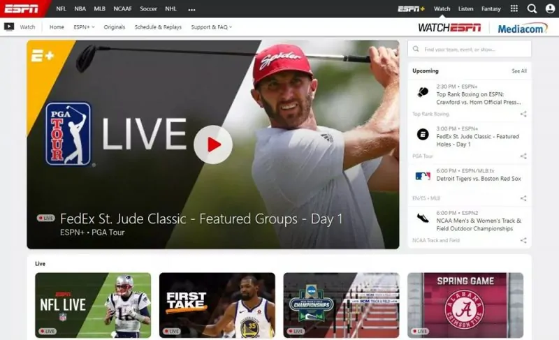 top free sports streaming websites